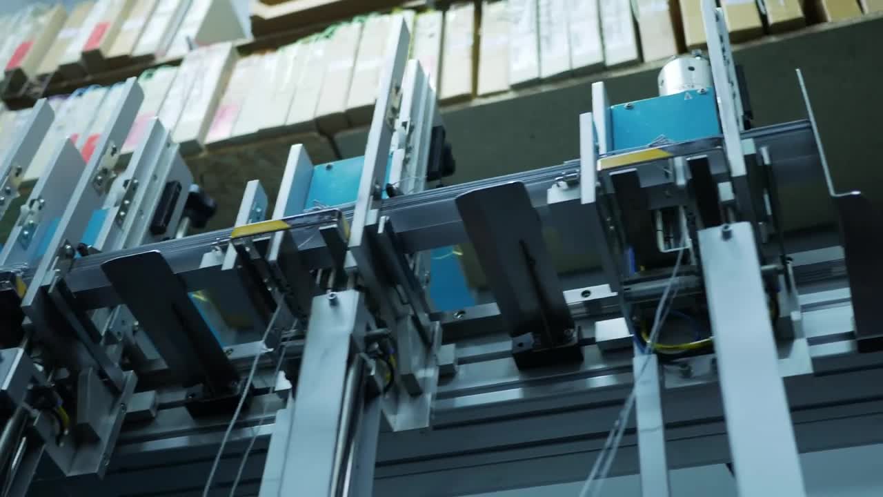 Stock Video Factory Machine Working Live Wallpaper For PC