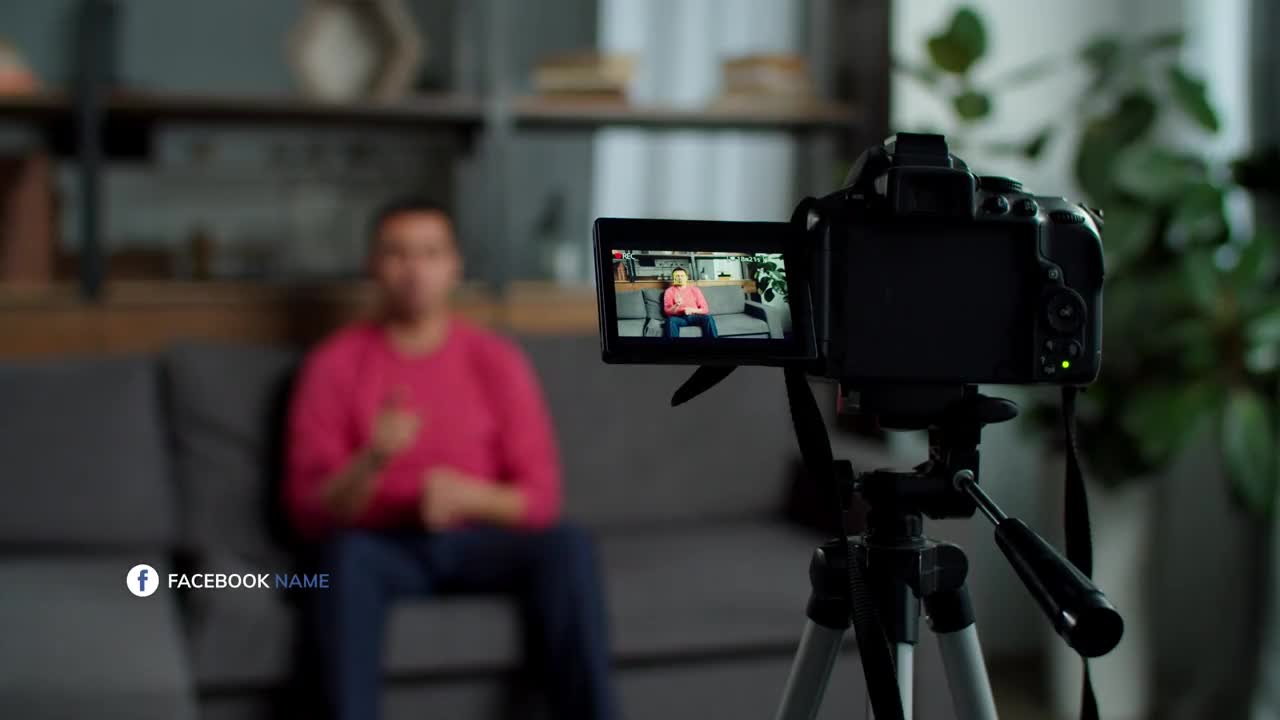 Stock Video Facebook Lower Third Title Live Wallpaper For PC