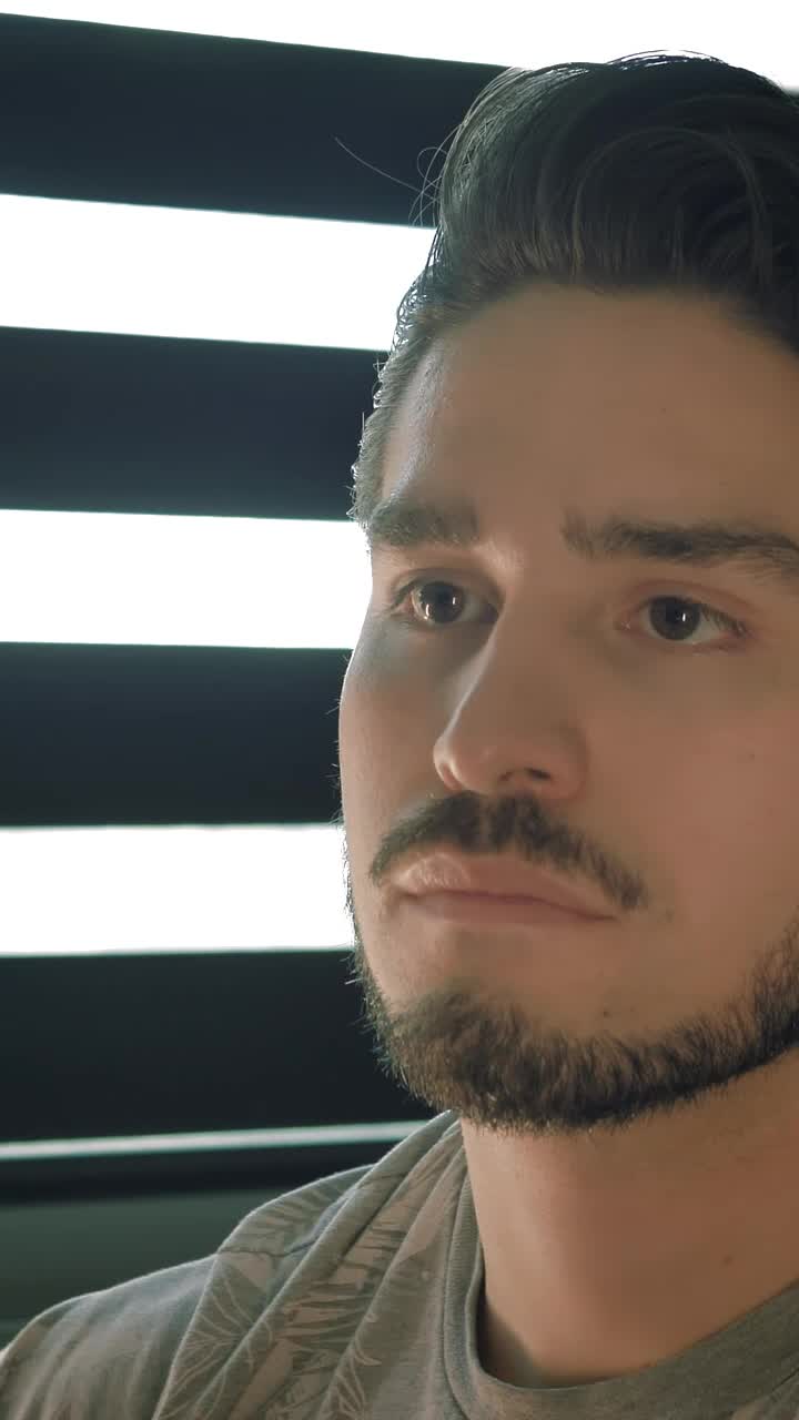 Stock Video Face Of A Man Working Live Wallpaper For PC