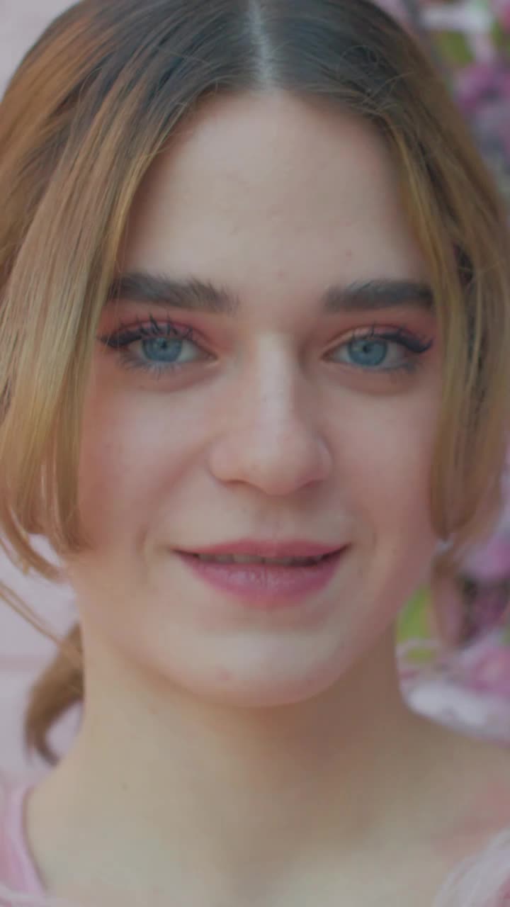 Stock Video Face Of A Happy Girl With A Heart Lollipop Live Wallpaper For PC