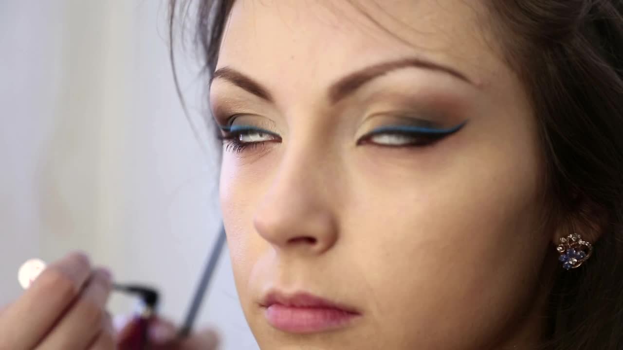 Stock Video Eye Makeup On Woman Eyes Live Wallpaper For PC
