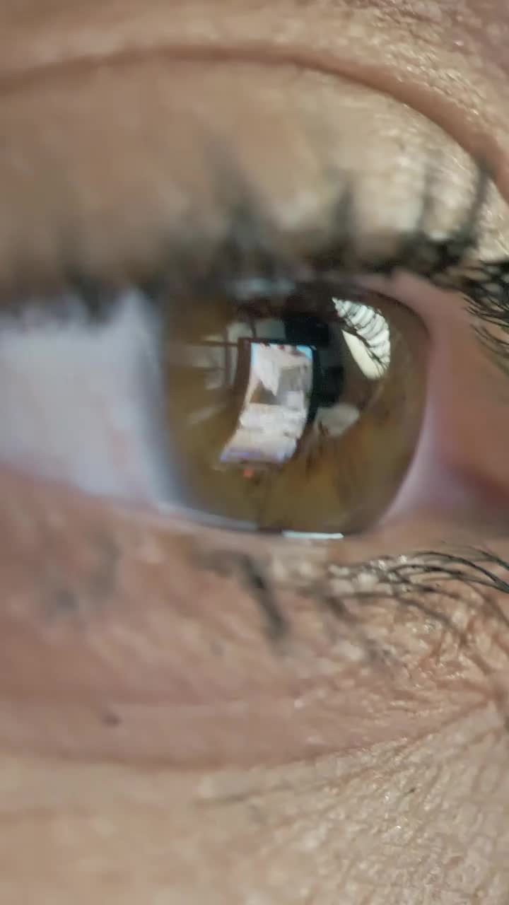 Stock Video Eye Looking At A Tablet Live Wallpaper For PC