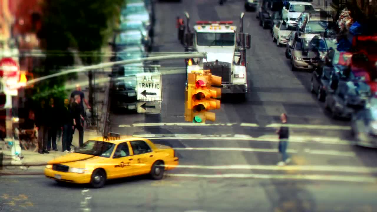 Stock Video Exposure Video Of A Street With Traffic And People Live Wallpaper For PC