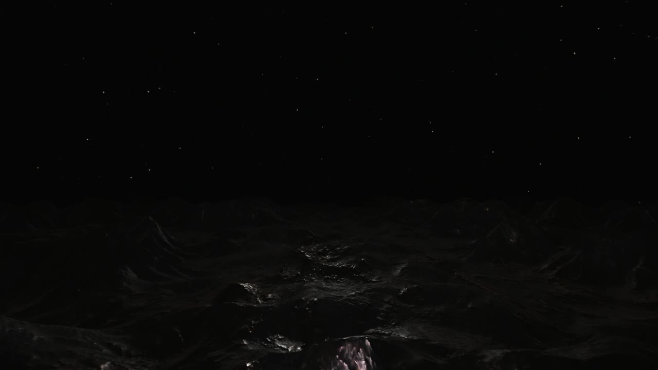 Stock Video Exploring An Alien Planet In The Dark Live Wallpaper For PC