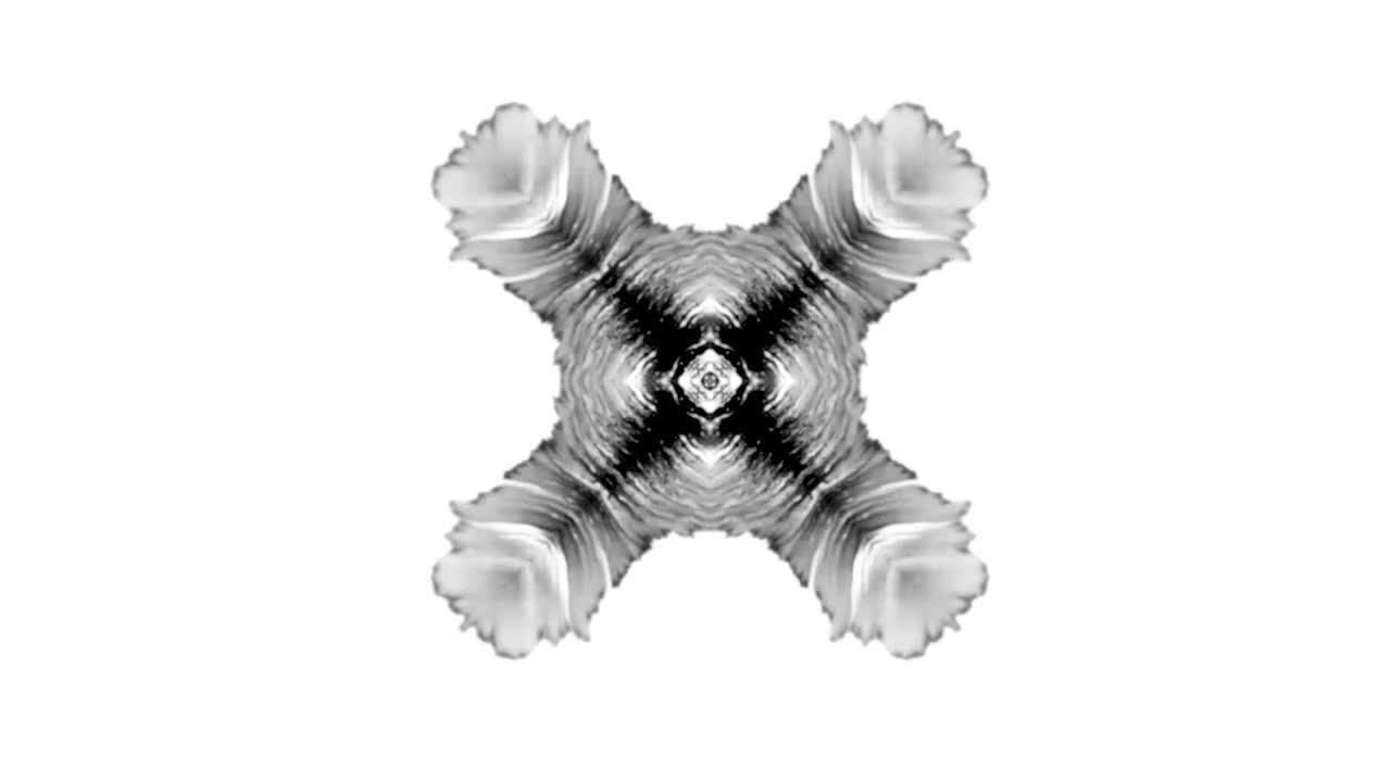 Stock Video Expanding Black Ink Forms X Live Wallpaper For PC