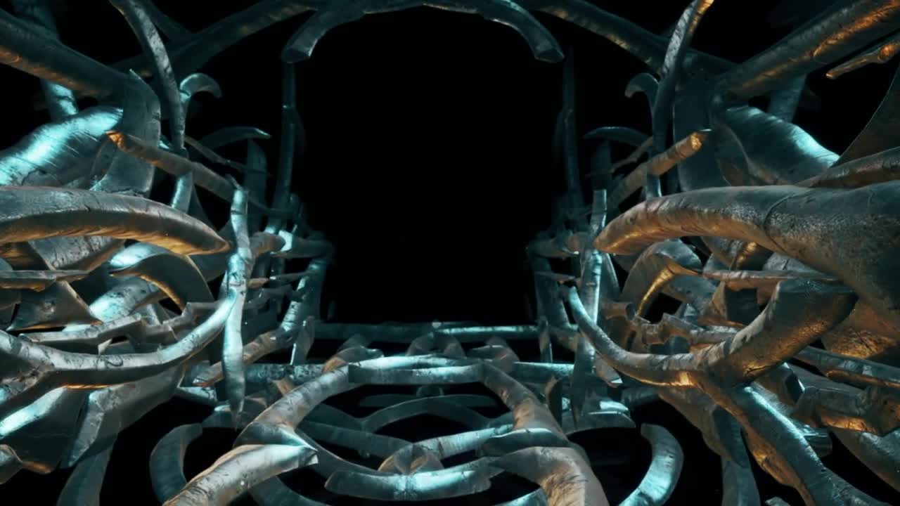 Stock Video Exit Tunnel Of An Alien Spacecraft Live Wallpaper For PC