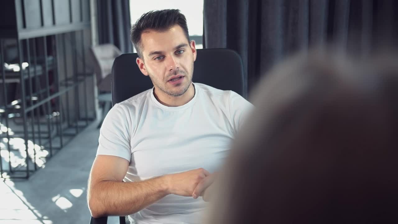 Stock Video Entrepreneur Business Man Talking Live Wallpaper For PC