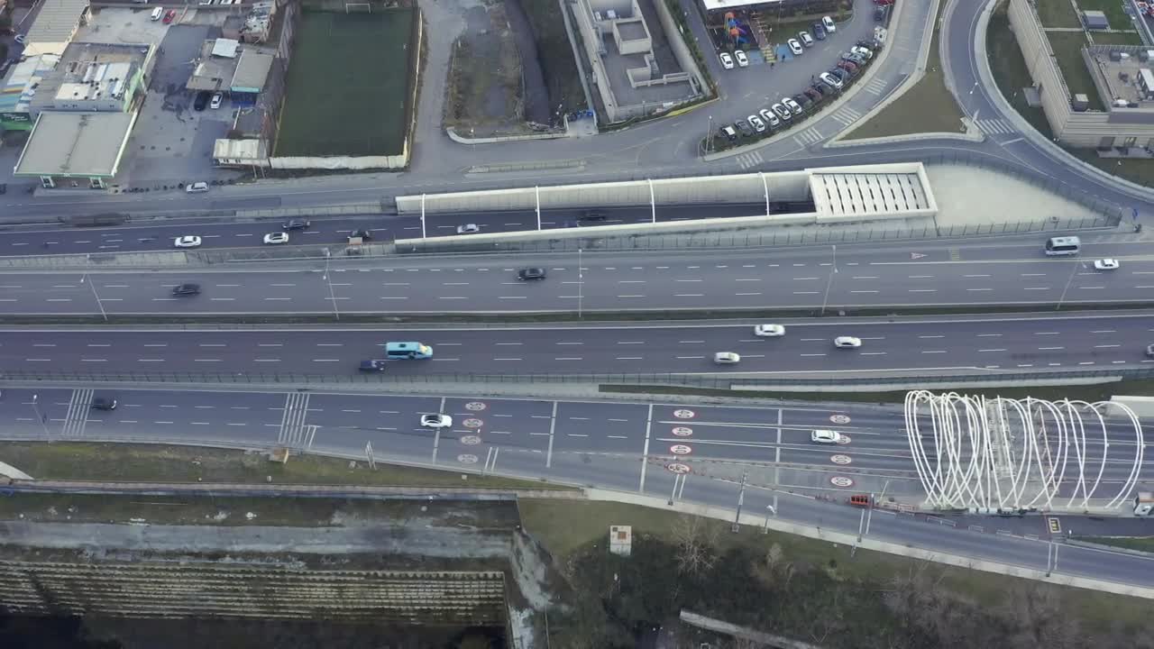 Stock Video Entering A Large Bridge Live Wallpaper For PC