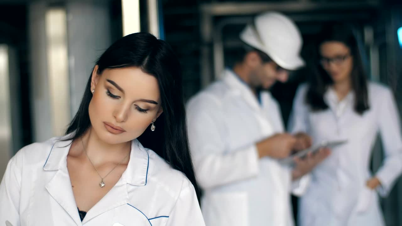 Stock Video Engineers Working In The Factory Live Wallpaper For PC