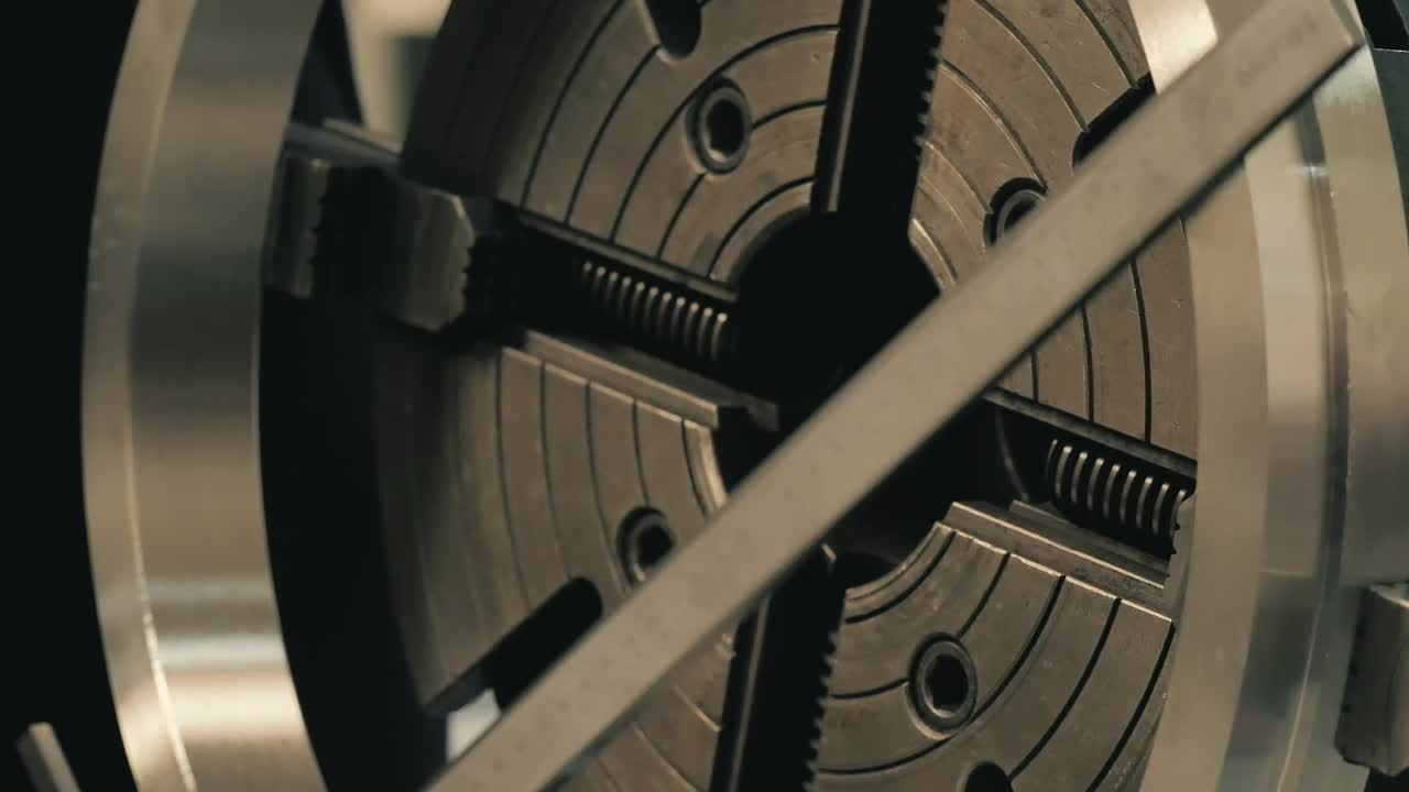 Stock Video Engineer Measuring A Lathe Live Wallpaper For PC