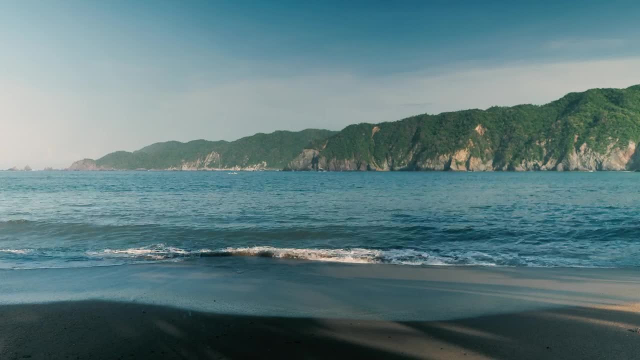 Stock Video Empty Sea Seen From The Beach Live Wallpaper For PC