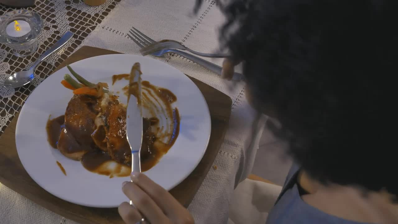 Stock Video Elegantly Served Christmas Dinner Live Wallpaper For PC