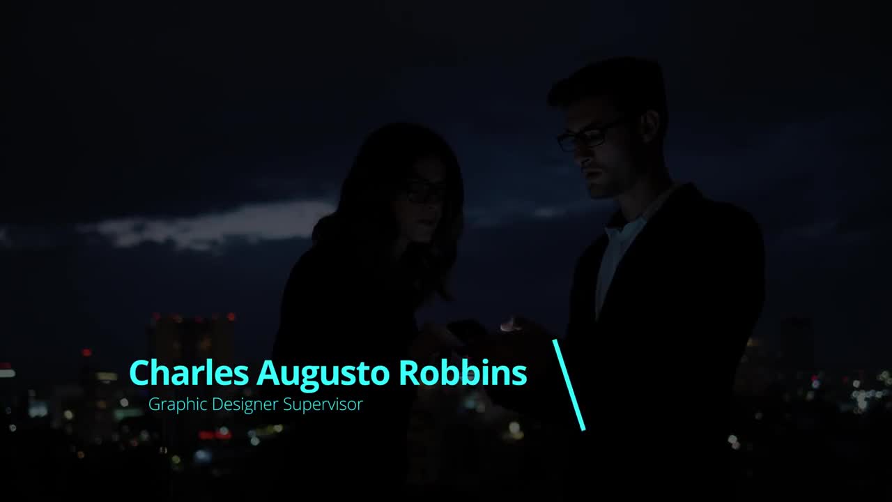 Stock Video Elegant Lower Third Live Wallpaper For PC