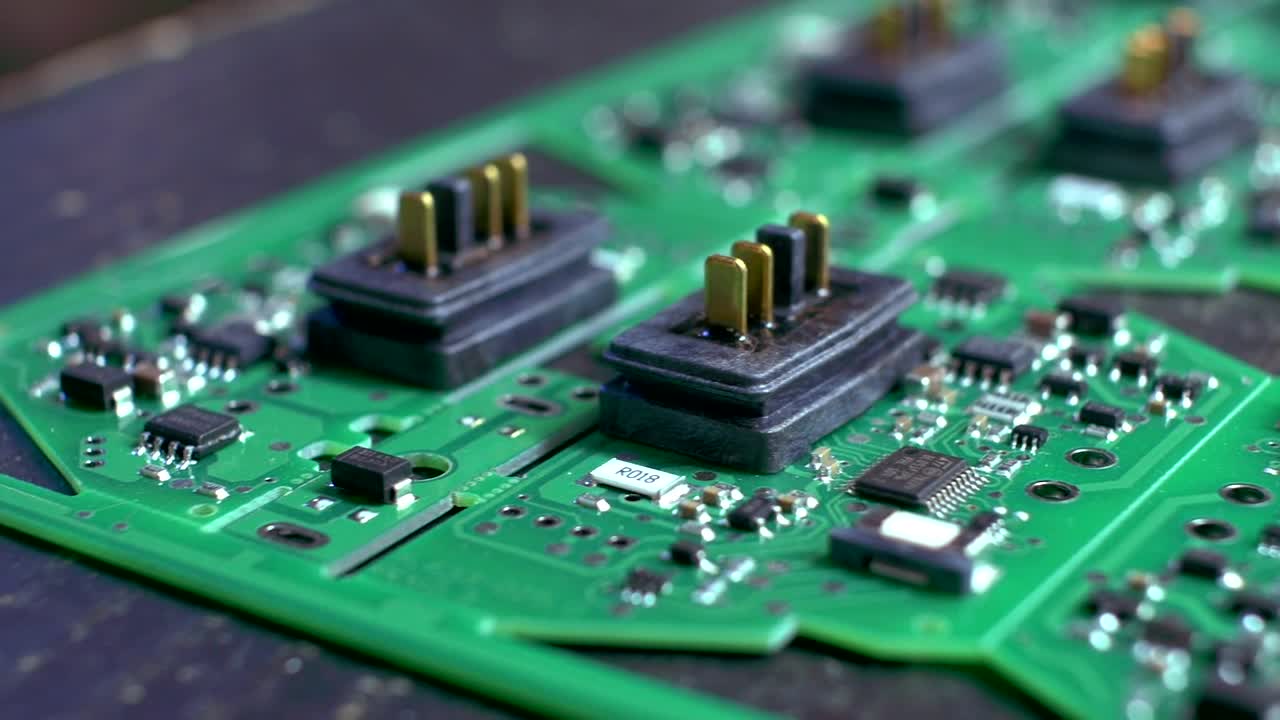 Stock Video Electronic Circuit Surface Live Wallpaper For PC