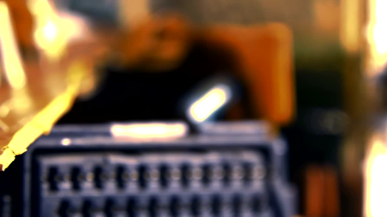 Stock Video Electronic Card Of A Pc In Detail Live Wallpaper For PC