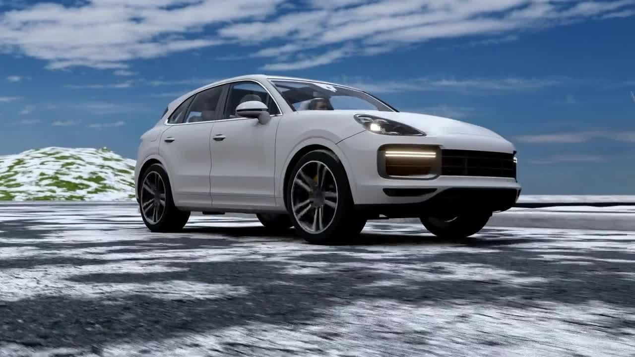 Stock Video Electric Sports Suv Moving Live Wallpaper For PC