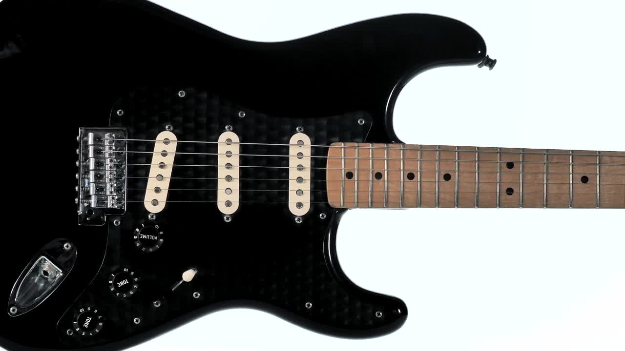 Stock Video Electric Guitar In White Background Live Wallpaper For PC