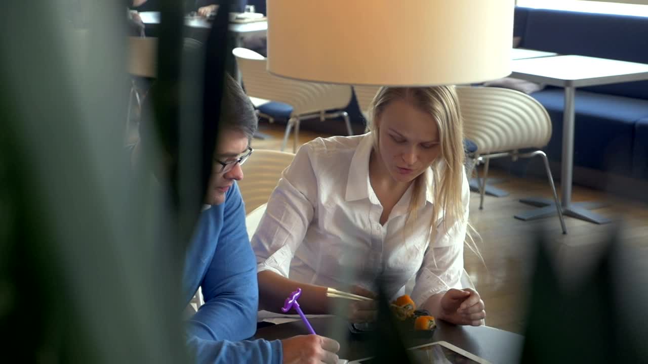 Stock Video Eating A Small Plate Of Sushi Live Wallpaper For PC