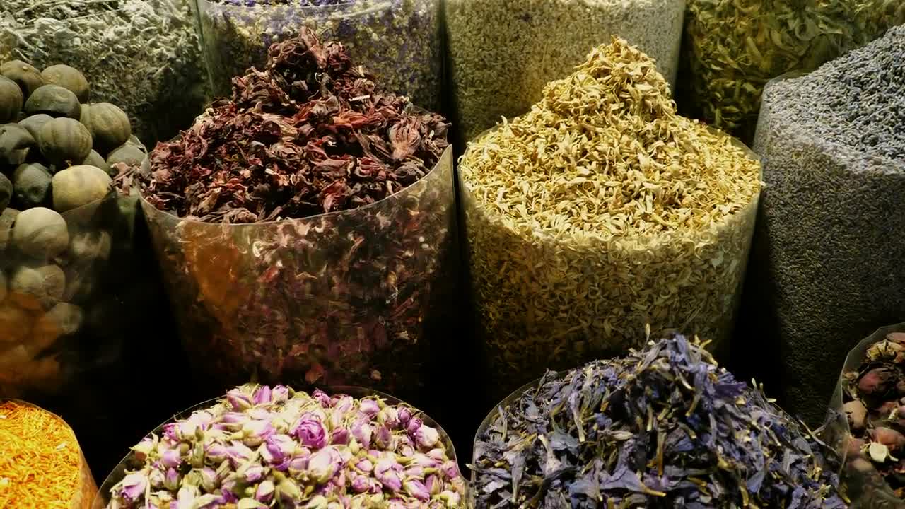 Stock Video Eastern Market Spices Ready For Sale Live Wallpaper For PC