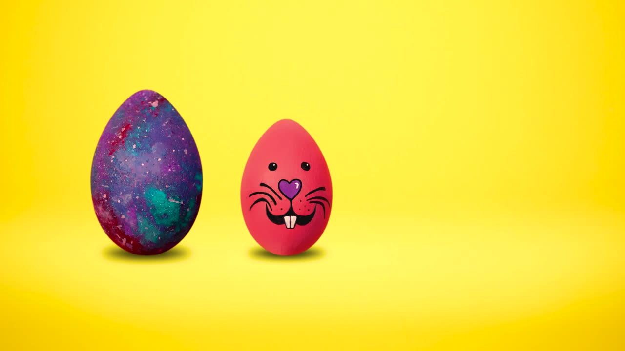 Stock Video Easter Eggs That Appear And Disappear Live Wallpaper For PC