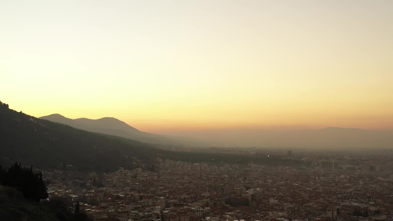 Stock Video Early Morning Mist Across A City Live Wallpaper For PC