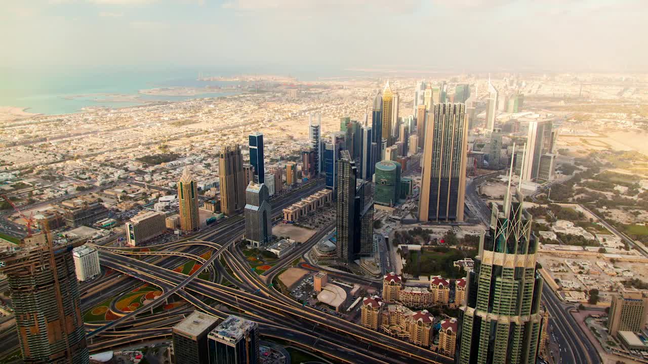 Stock Video Dubai Skyscrapers And Highway Live Wallpaper For PC