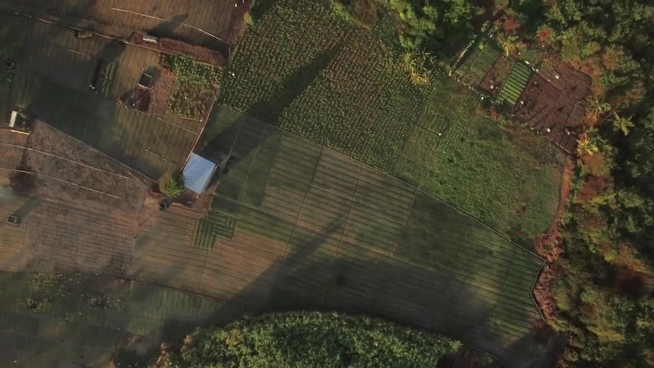 Stock Video Dry Farmland And Buildings Live Wallpaper For PC