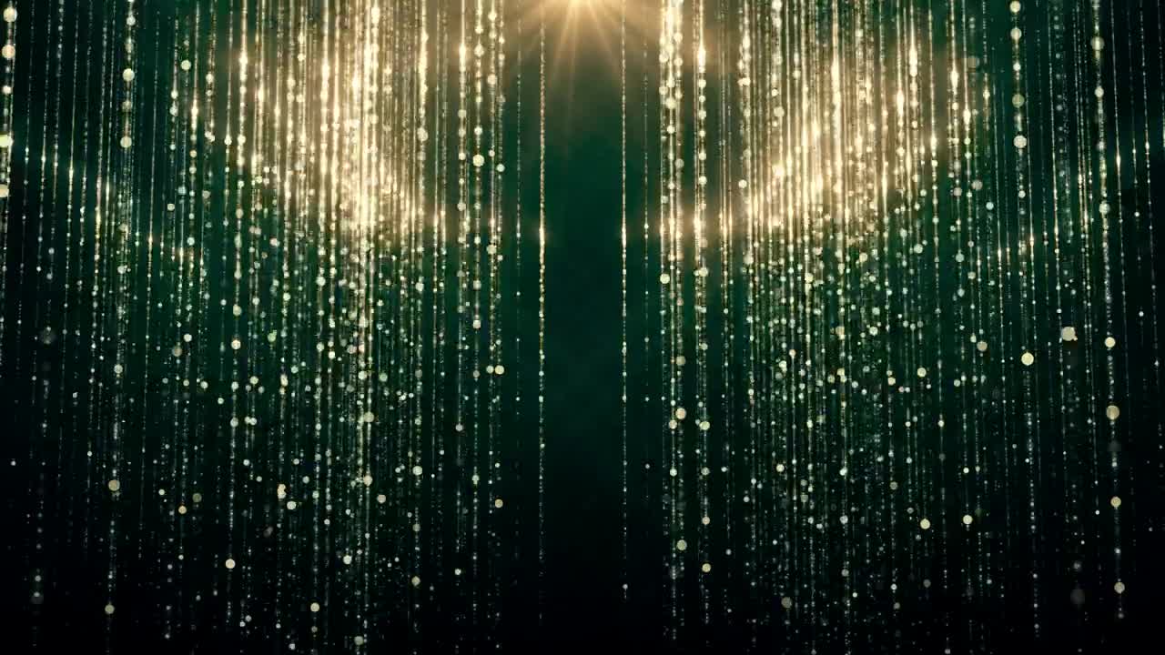 Stock Video Drops Of Gold Glitter Live Wallpaper For PC