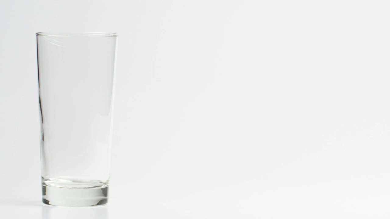 Stock Video Dropping Ice Into A Glass Live Wallpaper For PC