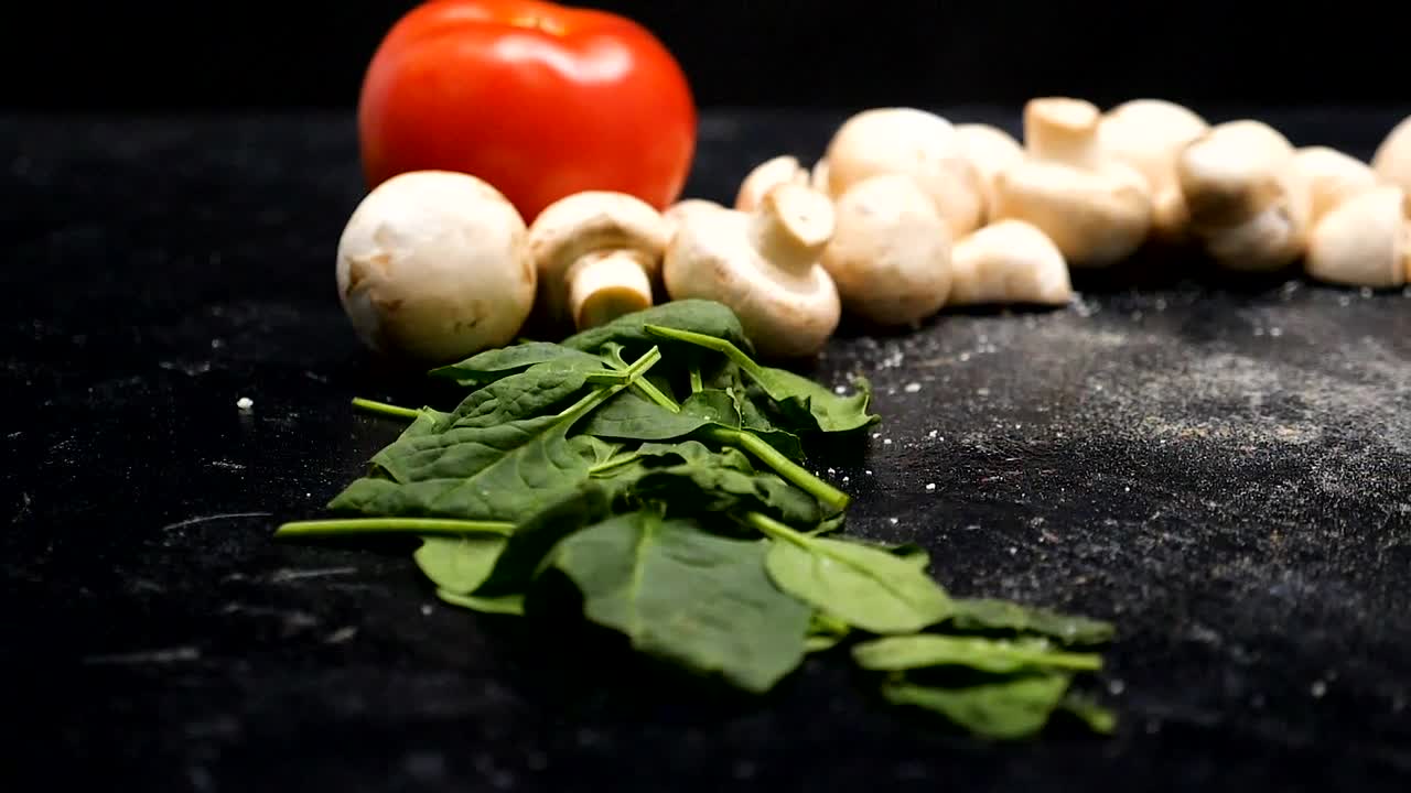 Stock Video Dropping A Pizza Onto A Table Live Wallpaper For PC