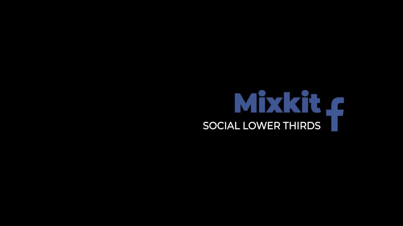 Stock Video Drop In Facebook Lower Third Live Wallpaper For PC