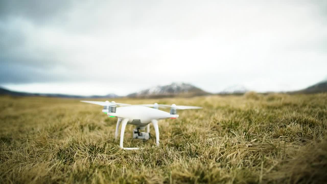 Stock Video Drone Taking Off Live Wallpaper For PC