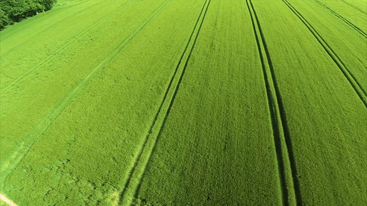 Stock Video Drone Over Farmland Live Wallpaper For PC