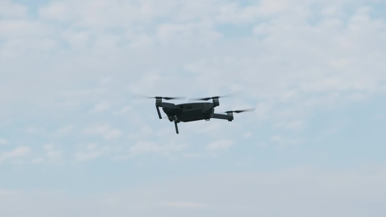 Stock Video Drone In The Air Maintaining Stability Live Wallpaper For PC