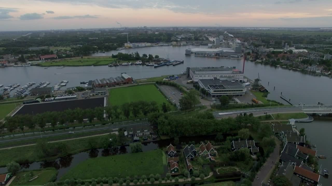 Stock Video Drone High Above The Netherlands Live Wallpaper For PC