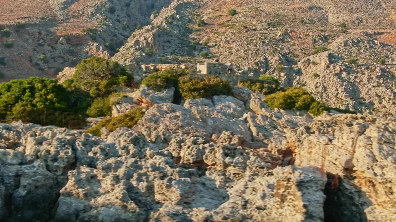 Stock Video Drone Flying Over Rural Villas Live Wallpaper For PC