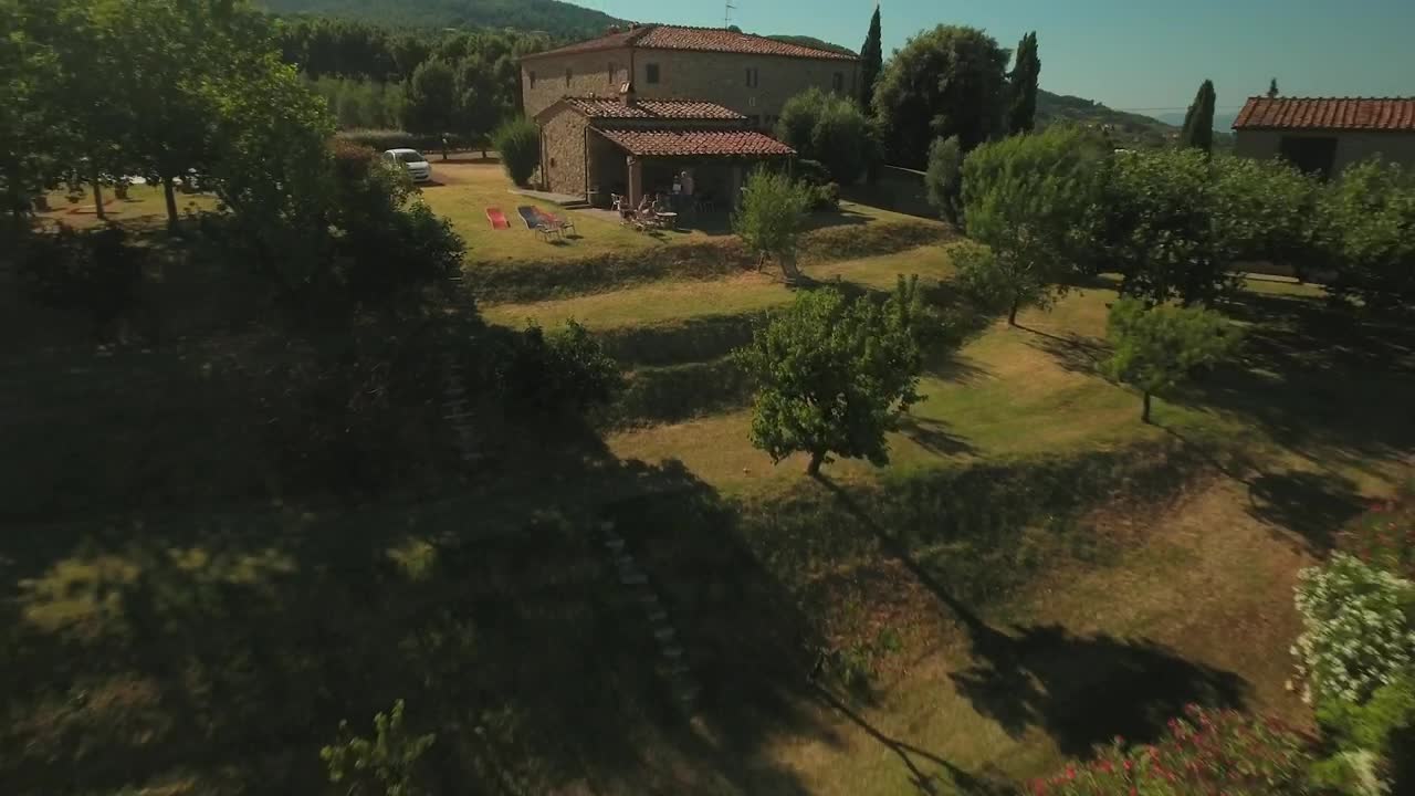 Stock Video Drone Flying Around On A Sunny Day Live Wallpaper For PC