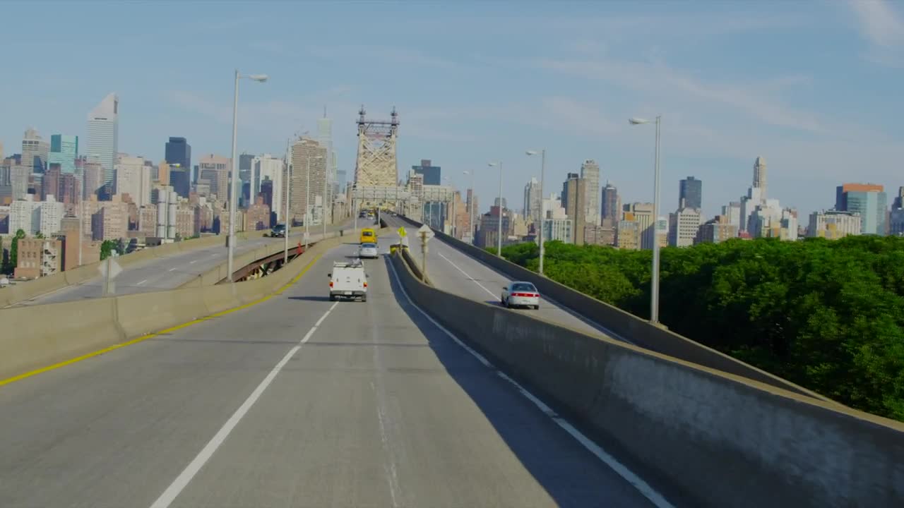 Stock Video Driving Towards A Bridge Live Wallpaper For PC