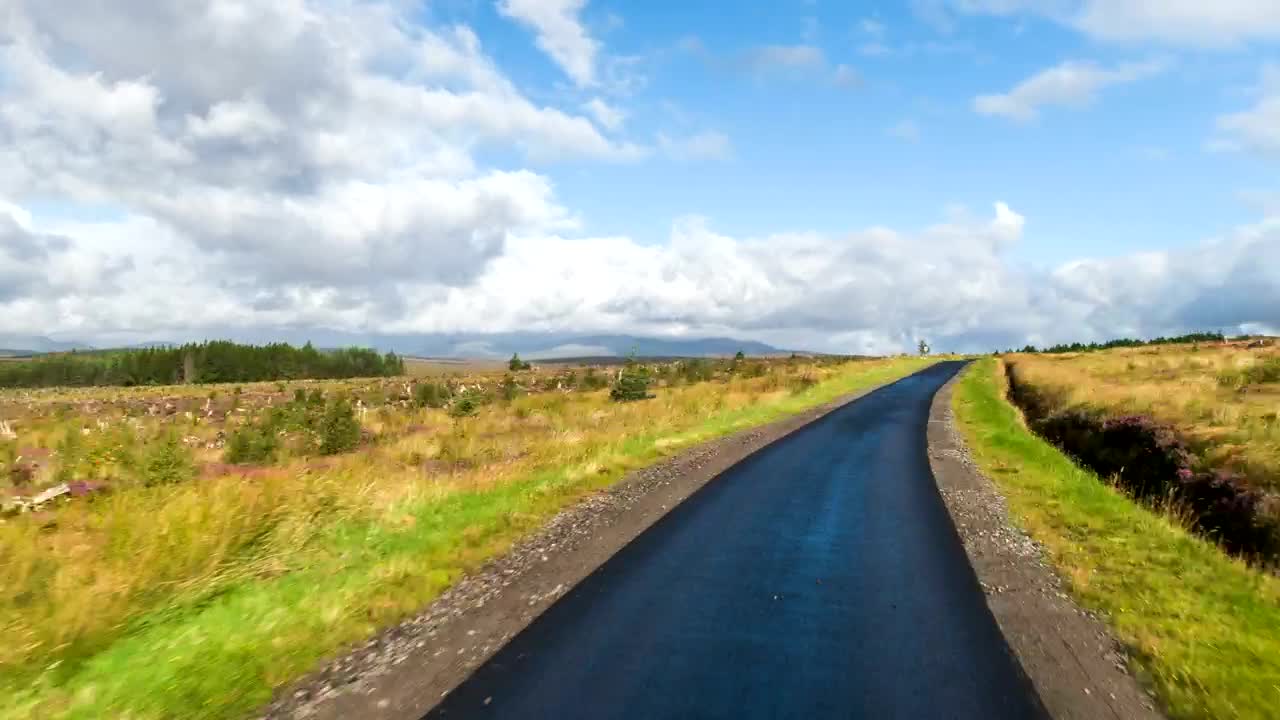 Stock Video Driving Through Empty Roads Live Wallpaper For PC