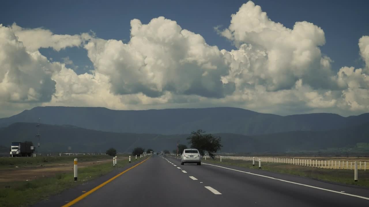 Stock Video Driving On A Freeway With Mountains Live Wallpaper For PC