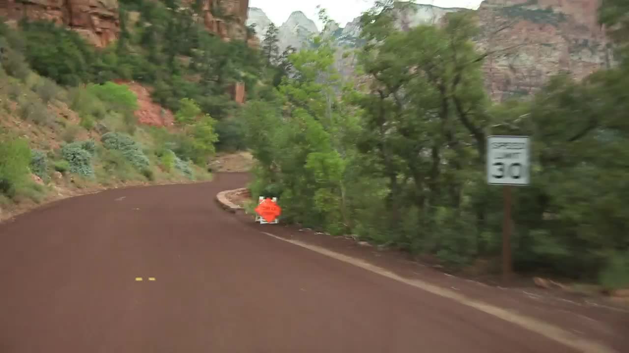 Stock Video Driving Down A Winding Country Road Live Wallpaper For PC