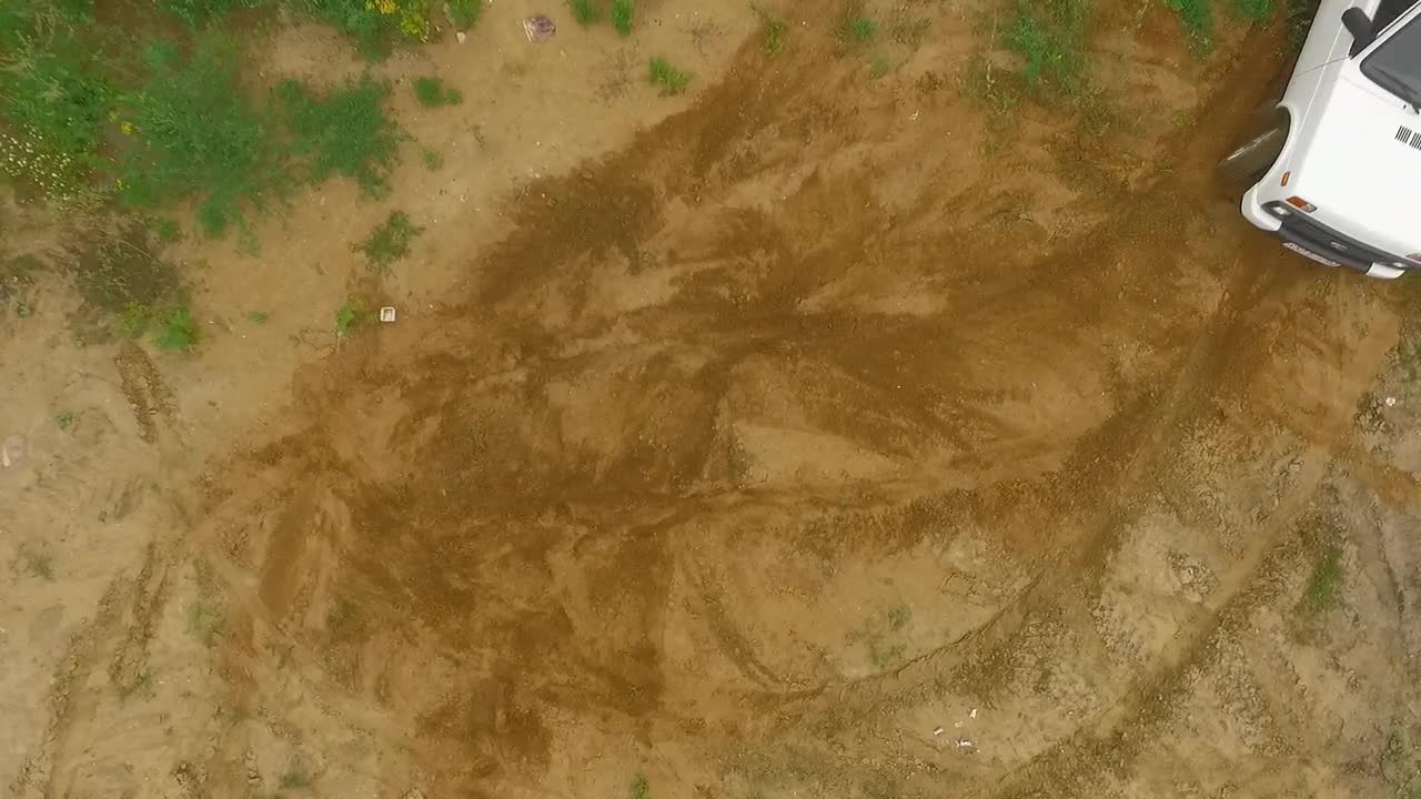 Stock Video Driving Across A Dirty Field Live Wallpaper For PC