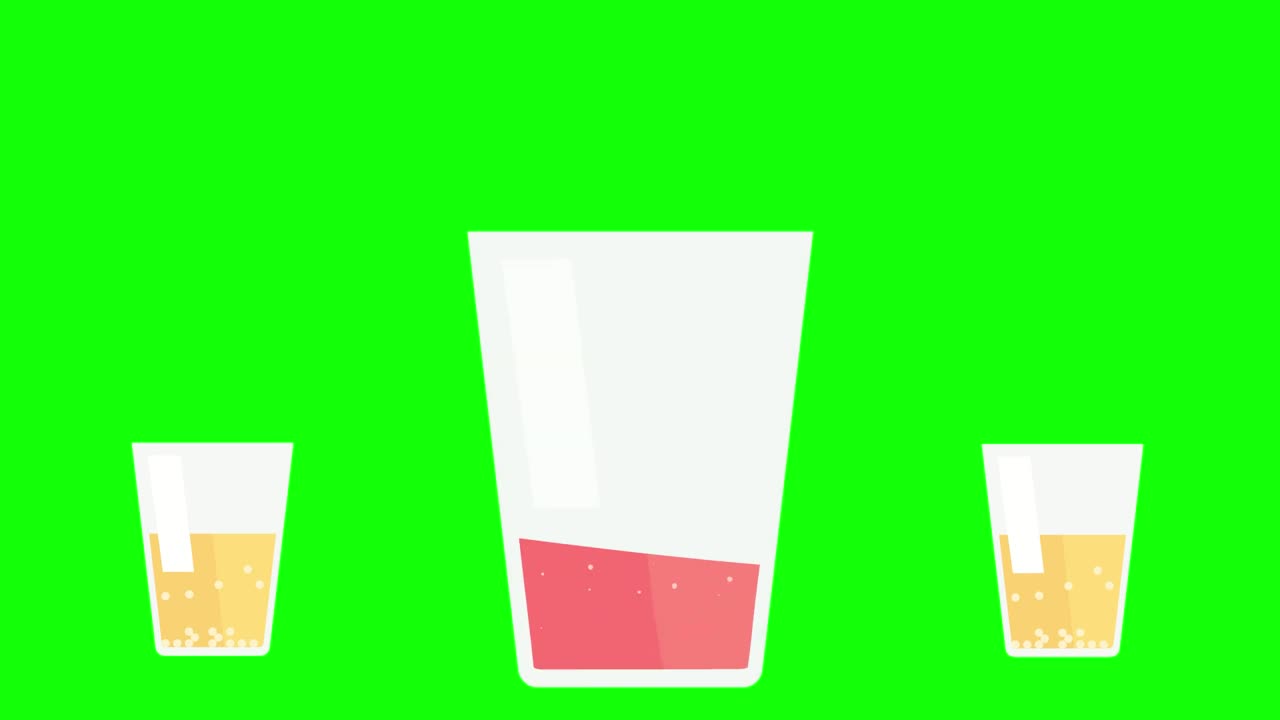 Stock Video Drink Glasses Filling Up Live Wallpaper For PC