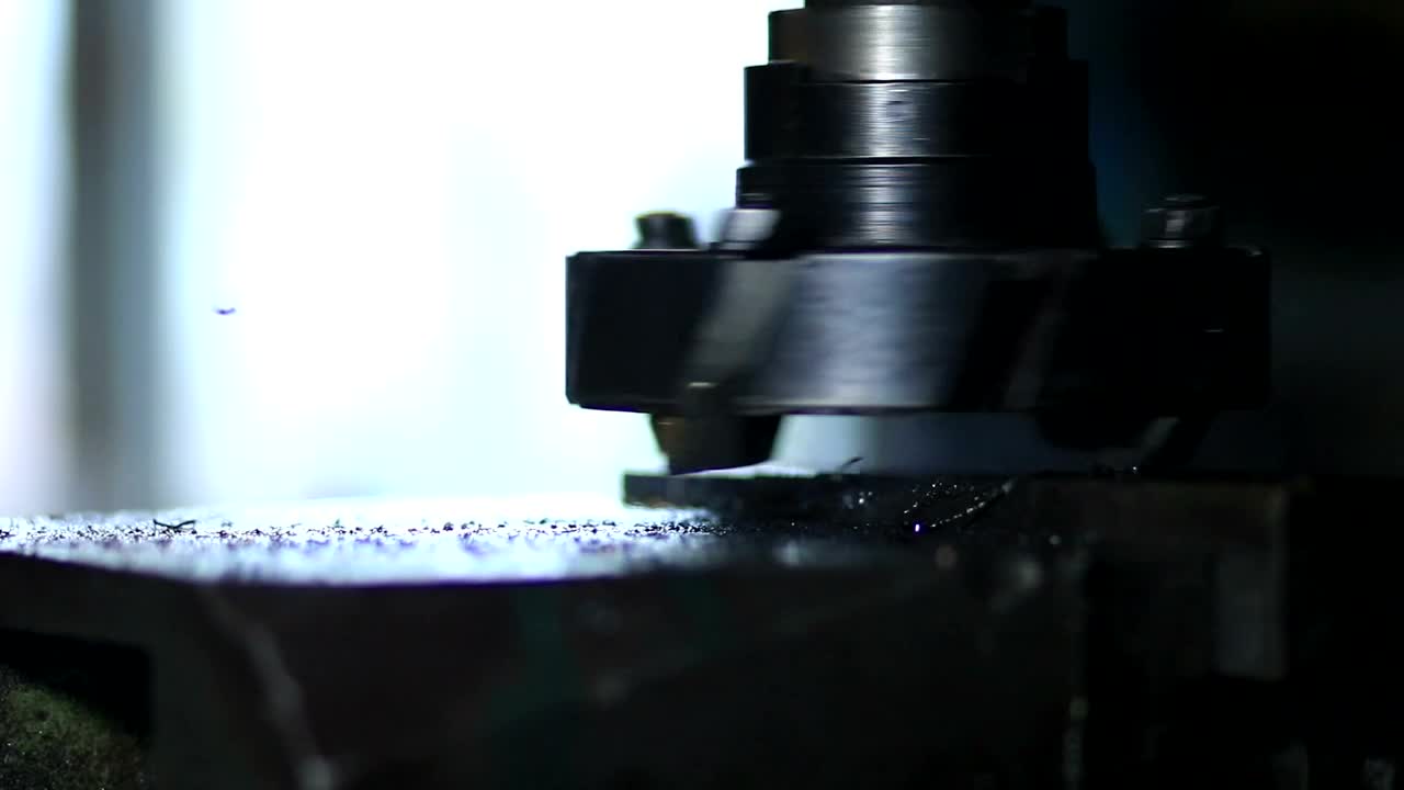 Stock Video Drilling Machine In A Factory Live Wallpaper For PC