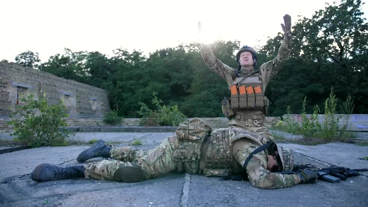 Stock Video Dramatic Soldier Live Wallpaper For PC