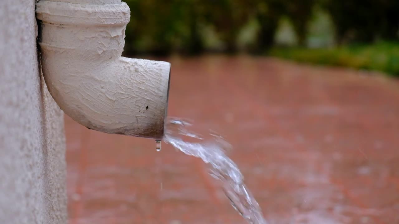 Stock Video Drain Pipe Of A Building Live Wallpaper For PC