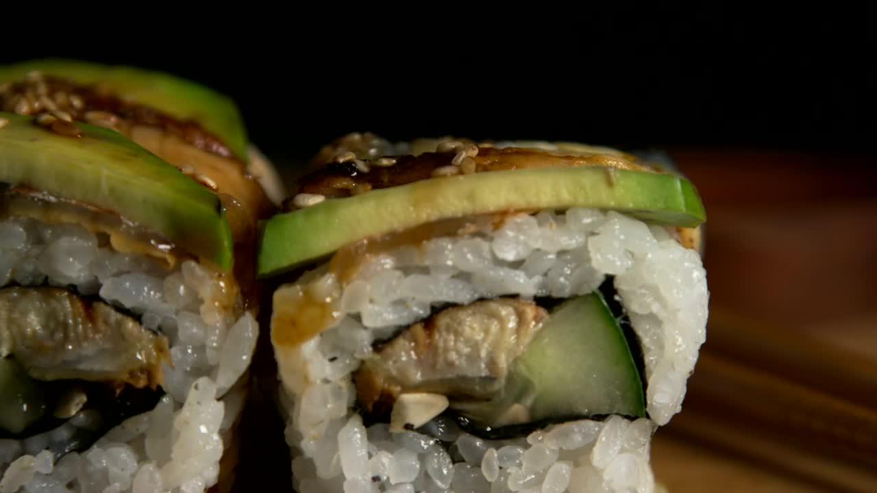 Stock Video Dragon Sushi Rolls Live Wallpaper For PC