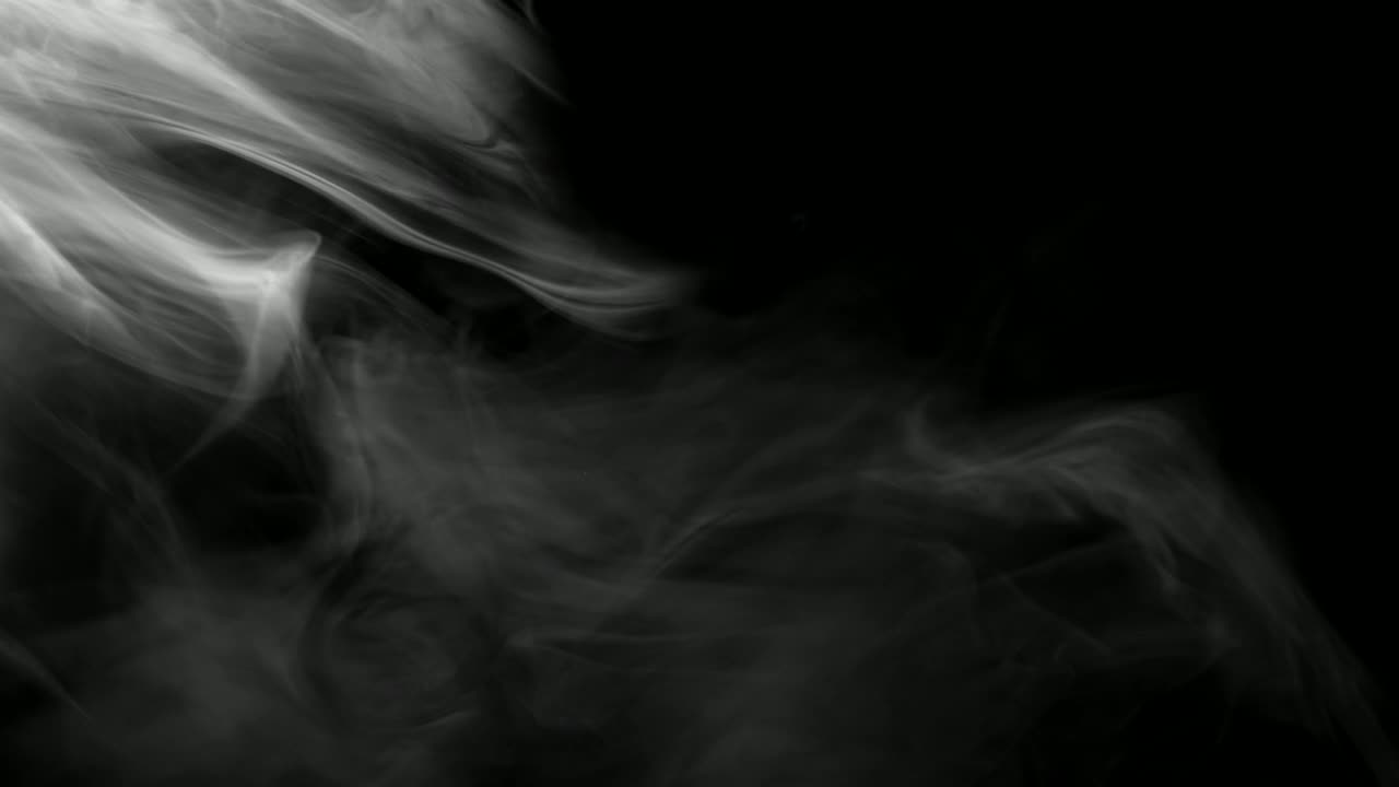 Stock Video Drafting Smoke Across A Dark Screen Live Wallpaper For PC