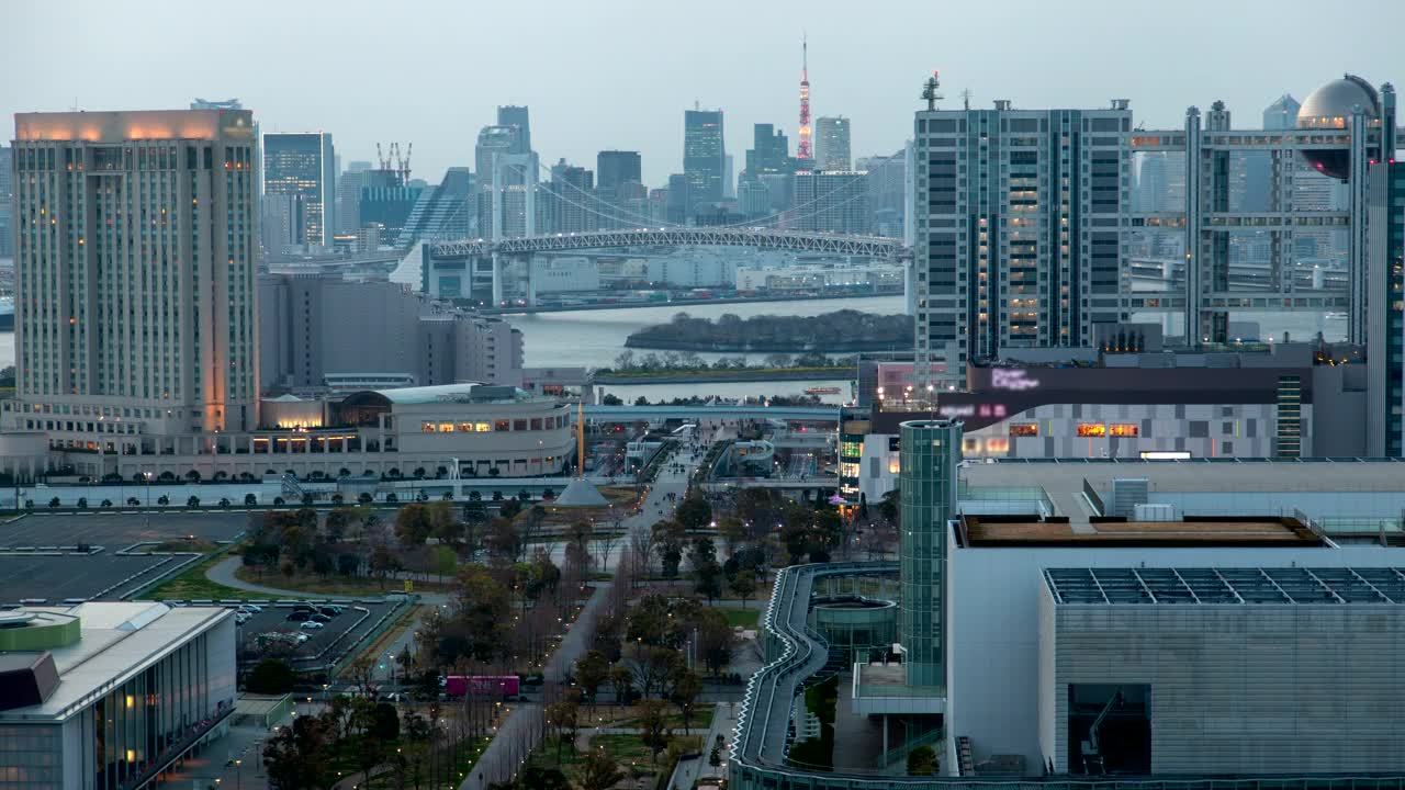 Stock Video Downtown Tokyo Cityscape Time Lapse Live Wallpaper For PC
