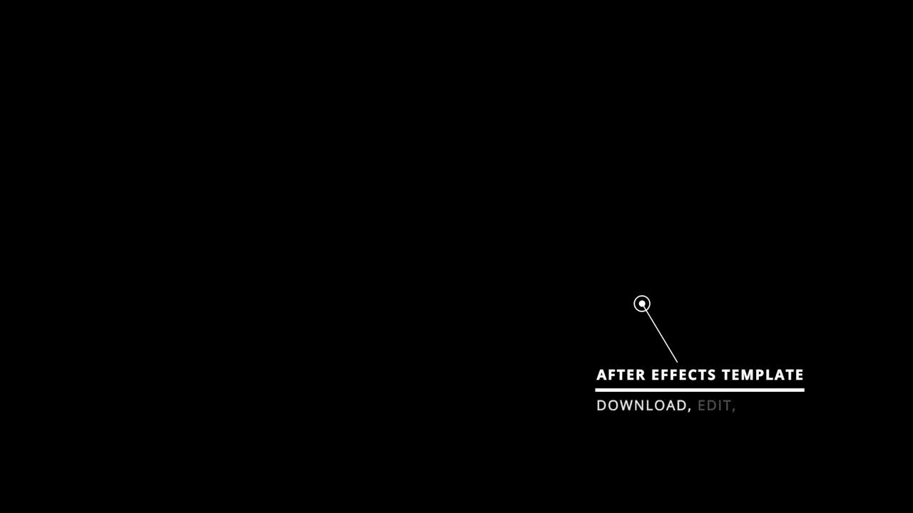 Stock Video Double Line Callout Point Live Wallpaper For PC